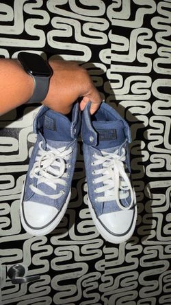 Converse denim high tops