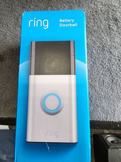 Ring battery doorbell