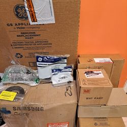 Liquidating LG, GE, Samsung OEM Appliance Parts - Brand New! - Good For Resale! - All For $250