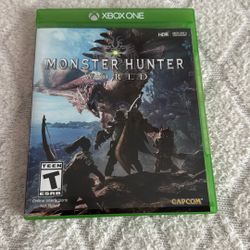 Monster Hunter World Xbox One Game 