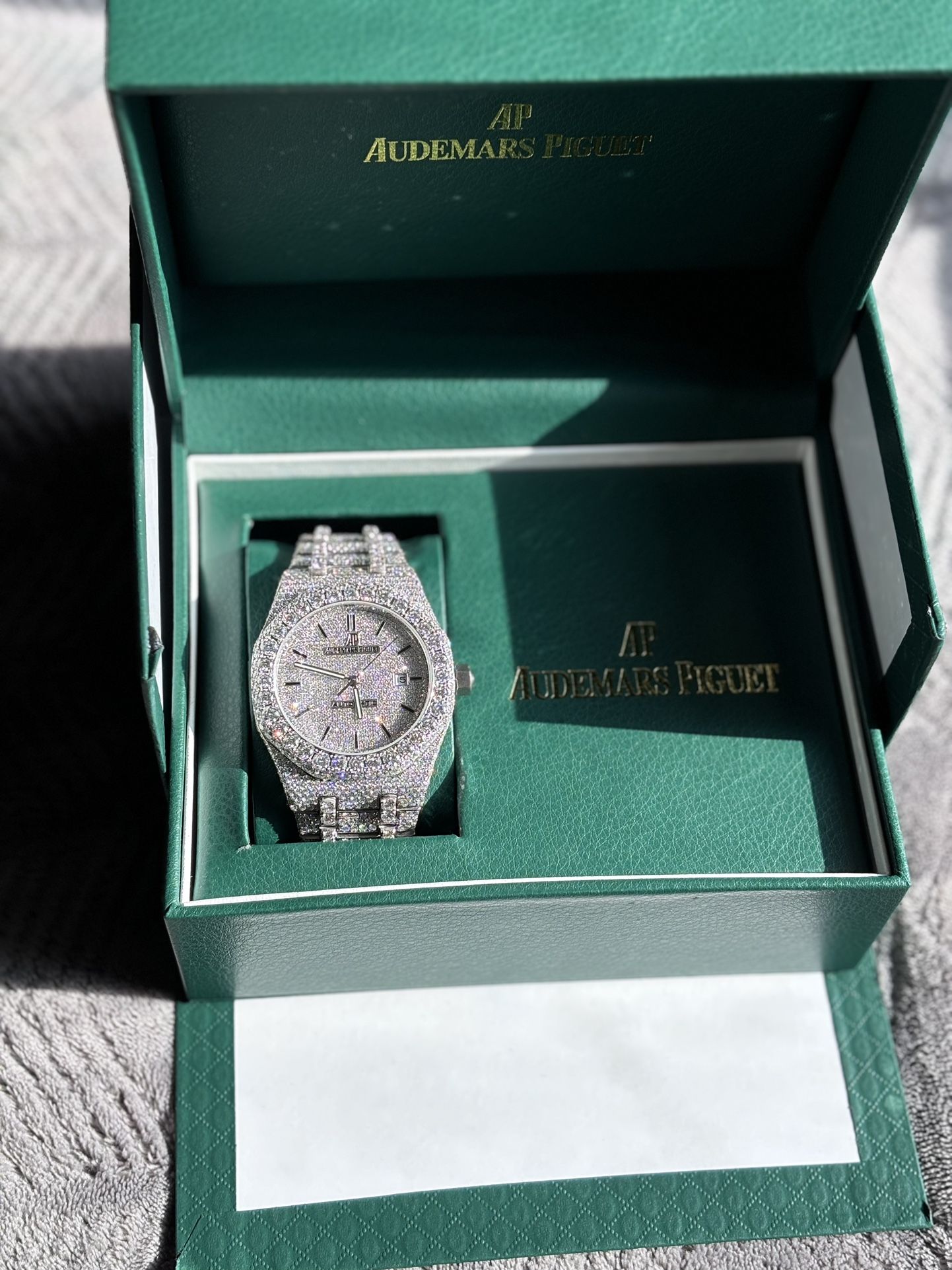 Ap Moissanite Watch