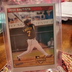 Jose Bautista 2006 Topps Bazooka Rookie Baseball Card 