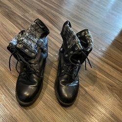 Combat Boots Size 8