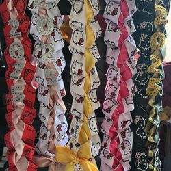 Hello kitty graduation laces
