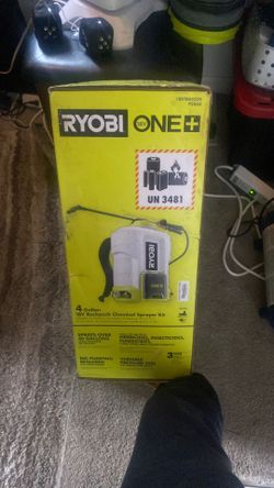Ryobi One chemical sprayer