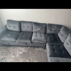 Grey Sectional For Sale 