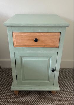 Wood Nightstand / End Table
