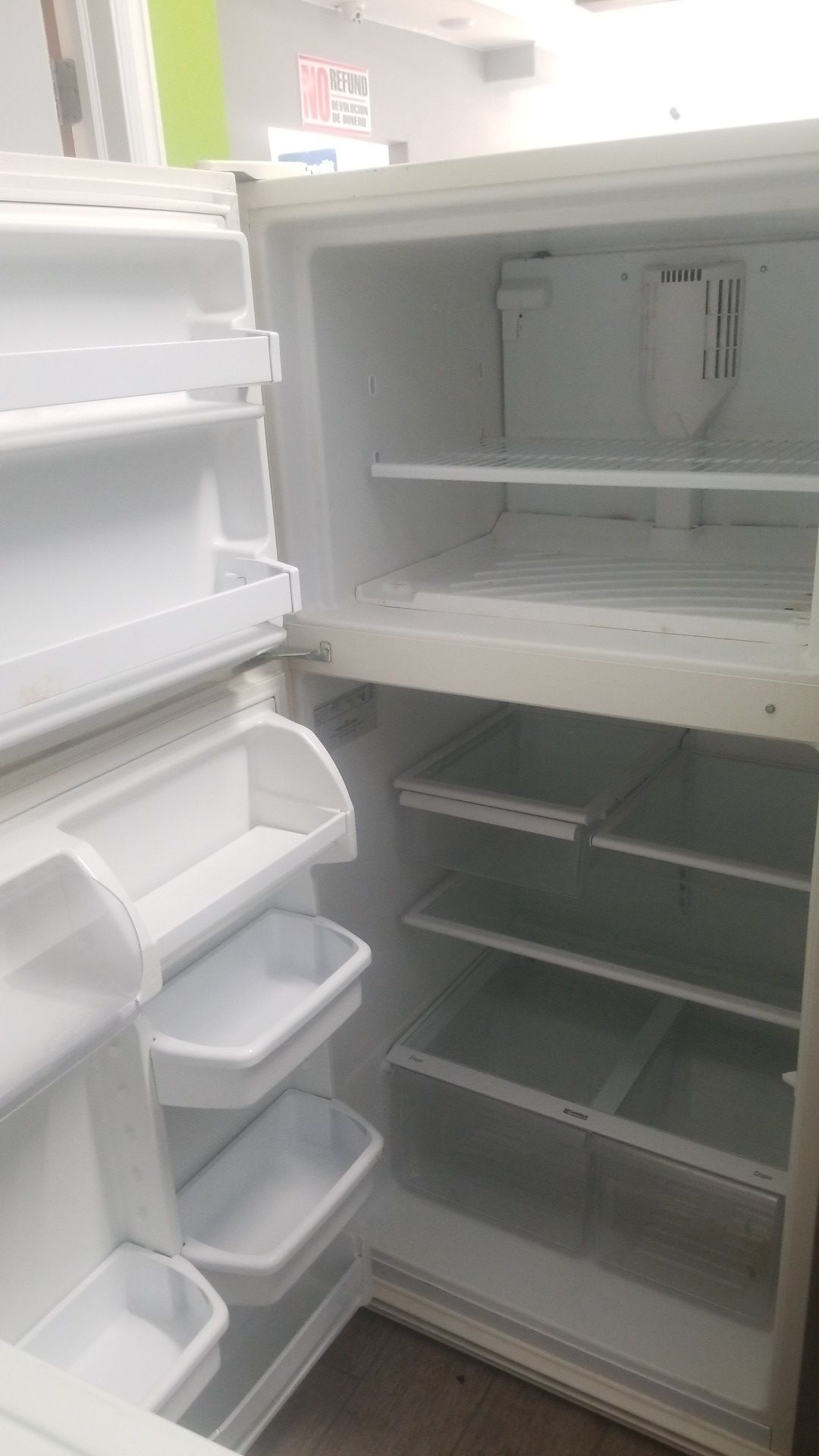 Kenmore top freezer