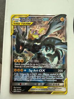 Pikachu zekrom GX tag team