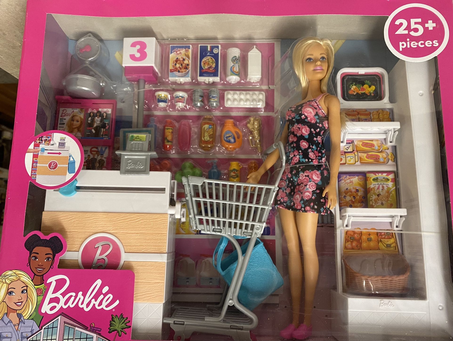 Barbie Supermarket Play set 
