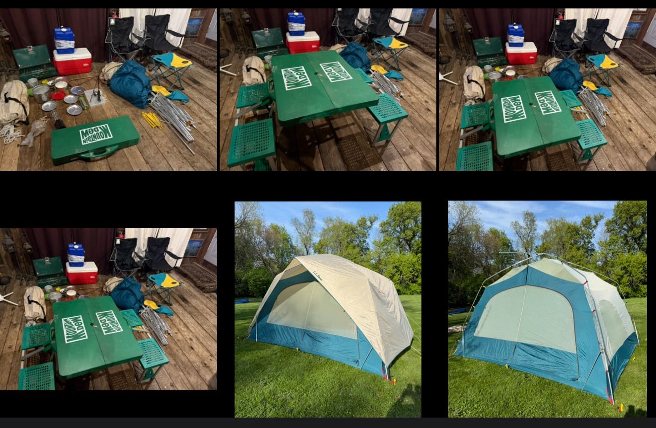 Camping Gears And Equipment A Complete Set