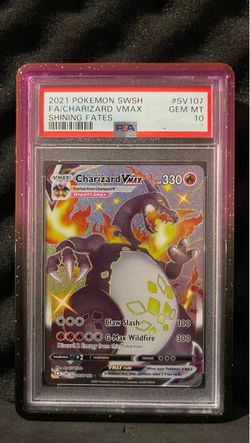 PSA 10 Charizard VMAX Shining Fates #SV107