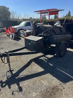 Asphalt tack tank trailer