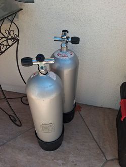 High-Pressure Steel SCUBA Cylinder (DOT-E12079 / SP12079) x 2