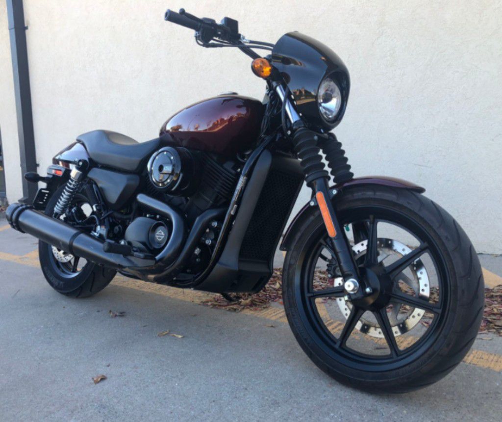 2015 Harley Davidson Street XG500 with only 1.351 miles