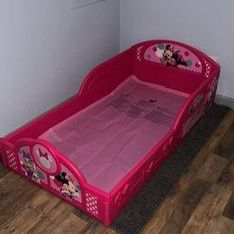 Bed Set with Toy Organizer, and Table with Chair