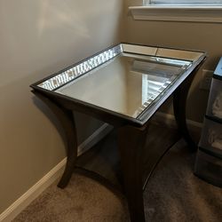 Mirror Side Tables 