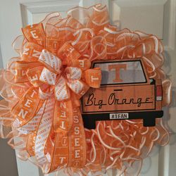 Tennessee Vols Wreath 
