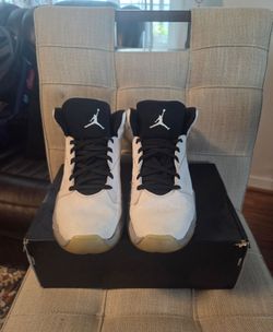 Air Jordan High-Top Sneakers White Black
