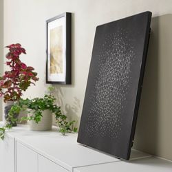 SYMFONISK Picture frame w Sonos Wi-Fi speaker, black/smart