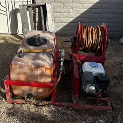 50 Gal. Gas Low Profile Skid Sprayer