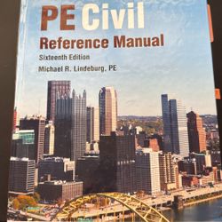Civil PE Civil engineering Reference Manual 