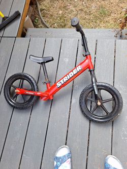 12 inch strider clasic push bike