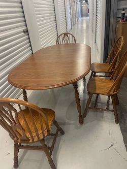 FREE DELIVERY -Vintage Cochrane Large Dinng Table Set 4 Chairs