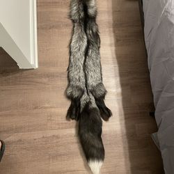 Silver Fox Pelt