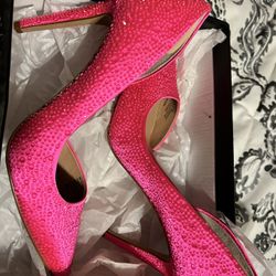 New I.N.C. Hot Pink High Heels 
