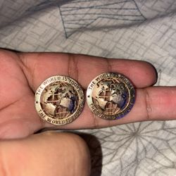 The World Is Yours Earrings 