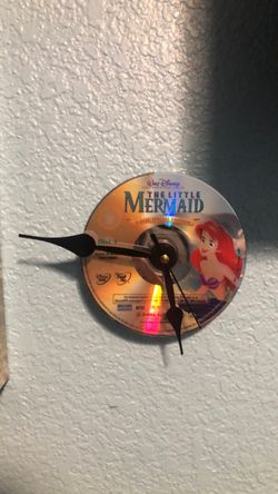 DISNEY’S, The Little Mermaid Movie DVD Clock