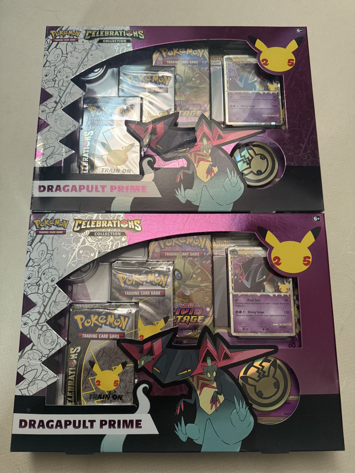 Pokémon Celebrations Collection: Dragapult Prime Box NEW Sealed SELL/TRADE