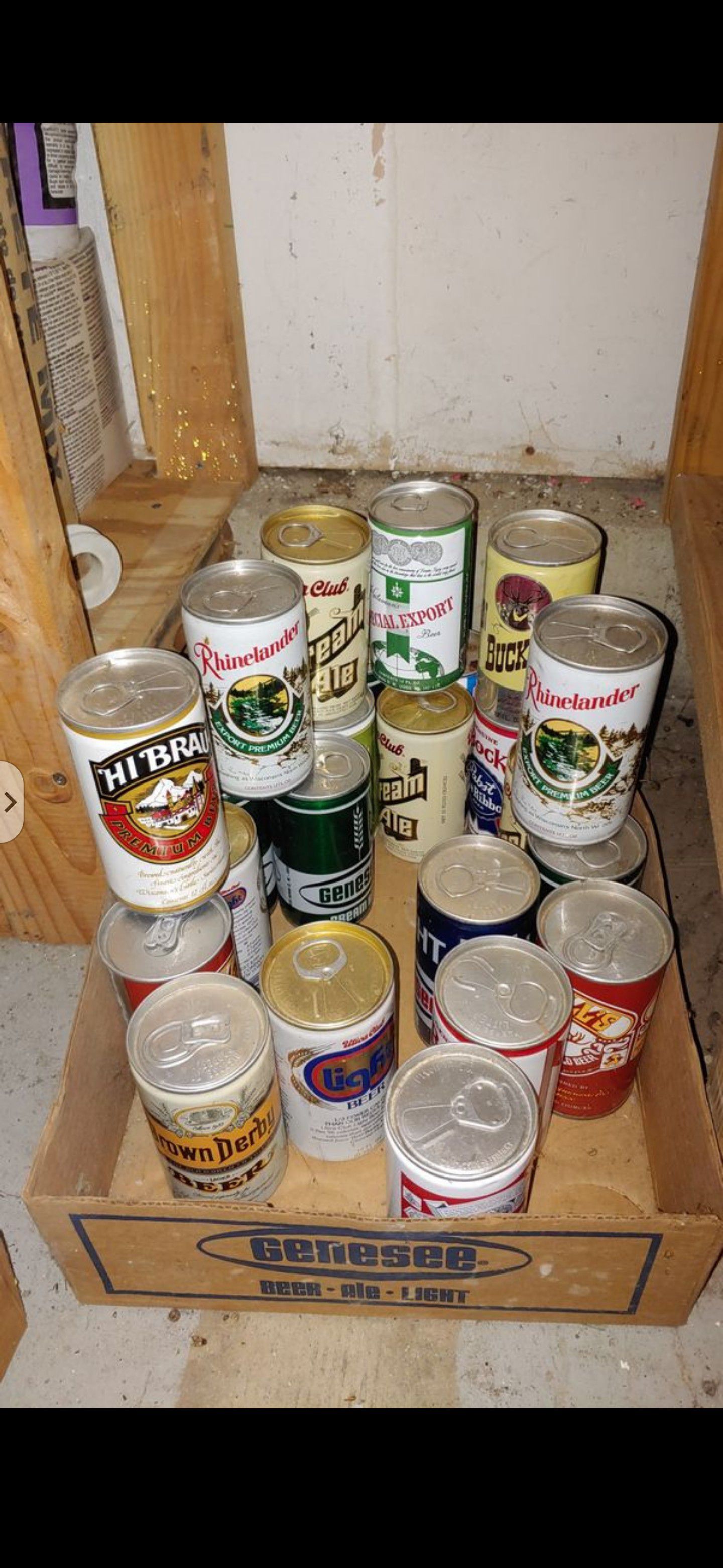 Old empty cans For Free