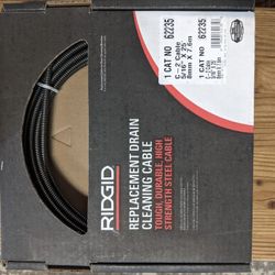Ridgid Brand Drain Cleaning Cable