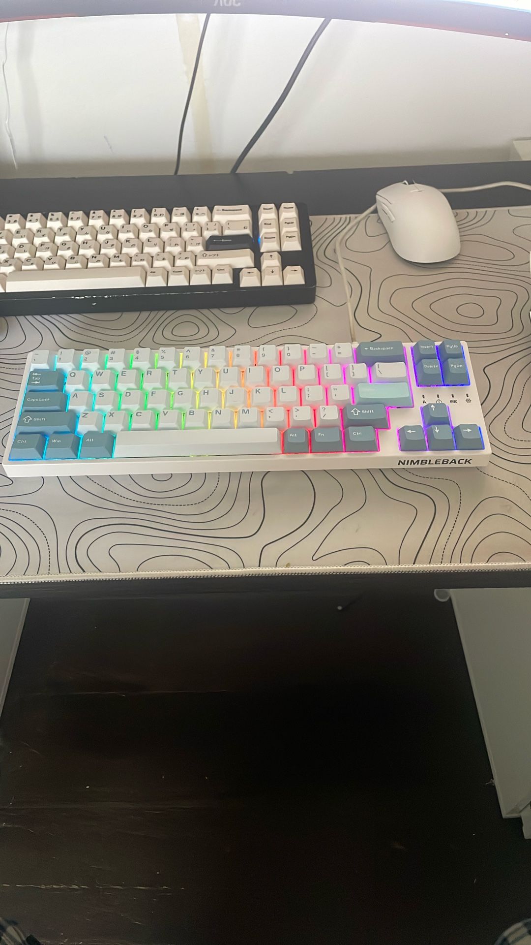 Gaming Keyboard White Switches