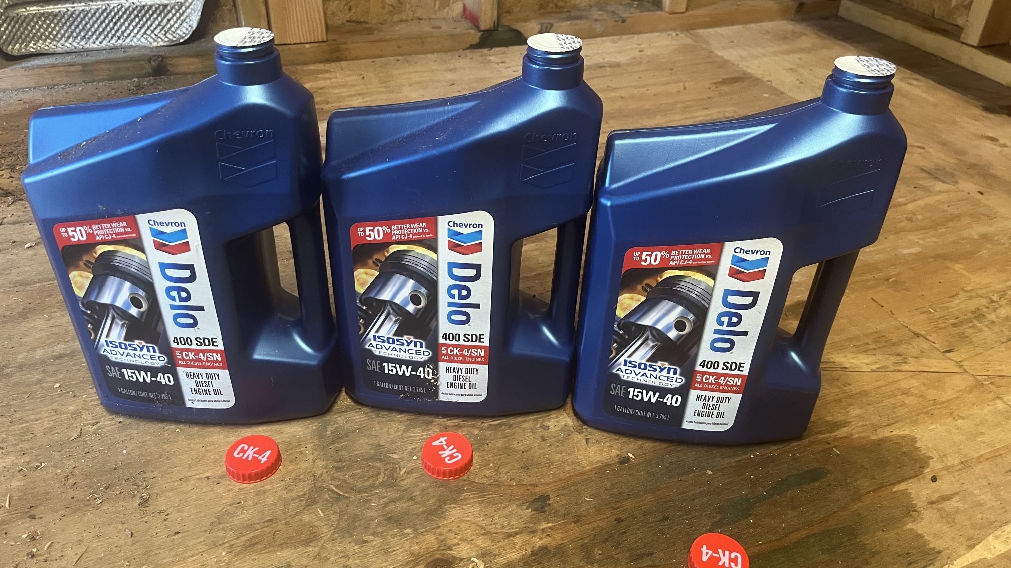 Delo 15 W 40 diesel oil