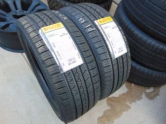 2 New 205 50 17 Pirelli P7 All Season Plus 3 Tires 93H 70,000 Mile Tire  Date 2023