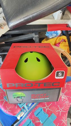 Brand New Pro-Tec Bucky Skate Helmet - Yellow/Green Fade (Size Small)