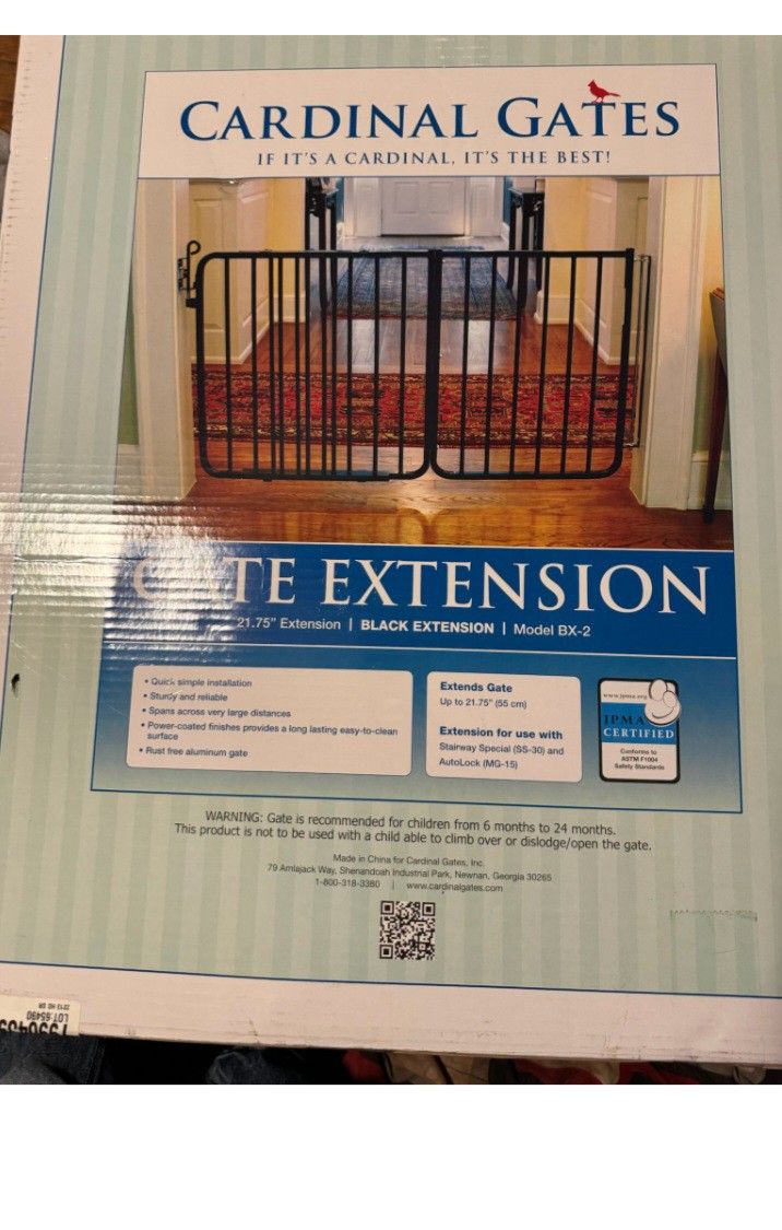 Cardinal Extension Gate 21in New
