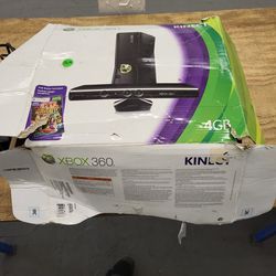 XBOX 360 Kinect Plus Two Games