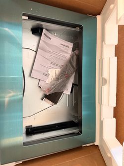 Microwave built in trim kit stainless steel NEW