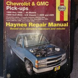 CHEVROLET & GMC PICK-UPS SILVERADO SIERRA TRUCKS