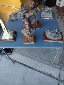 Pewter Statues For Sale