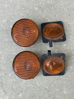 Oem Orange Jk Jeep Turn Signal And Side Markers