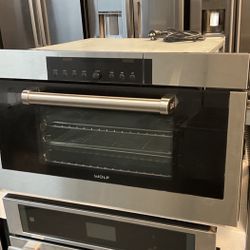 WOLF MICROWAVE SPEED OVEN 30” INCH 