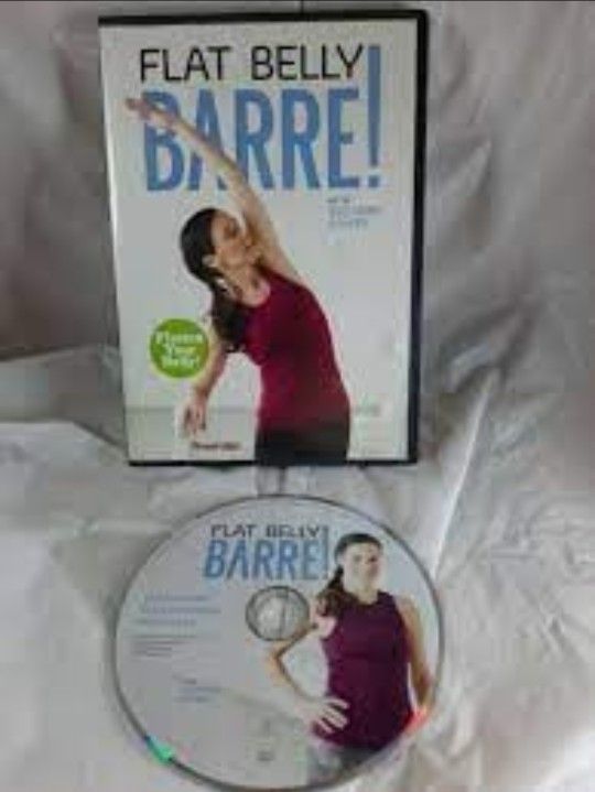 Flat Belly Barre 30 minutes DVD (NEVER USED) LOOK GREAT TODAY!