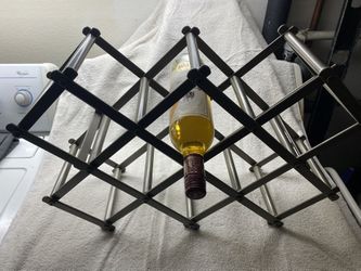 10 Bottle Wine Rack (Collapsing/Accordion)