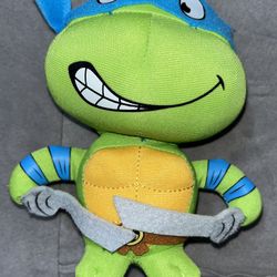 Teenage Mutant Ninja Turtles Leonardo Stuffed Animal - CLEAN, NON-SMOKING, HOME