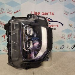 2020 HYUNDAI PALISADE RIGHT LED HEADLIGHT 2021 2022 2023 CRACK LEN 